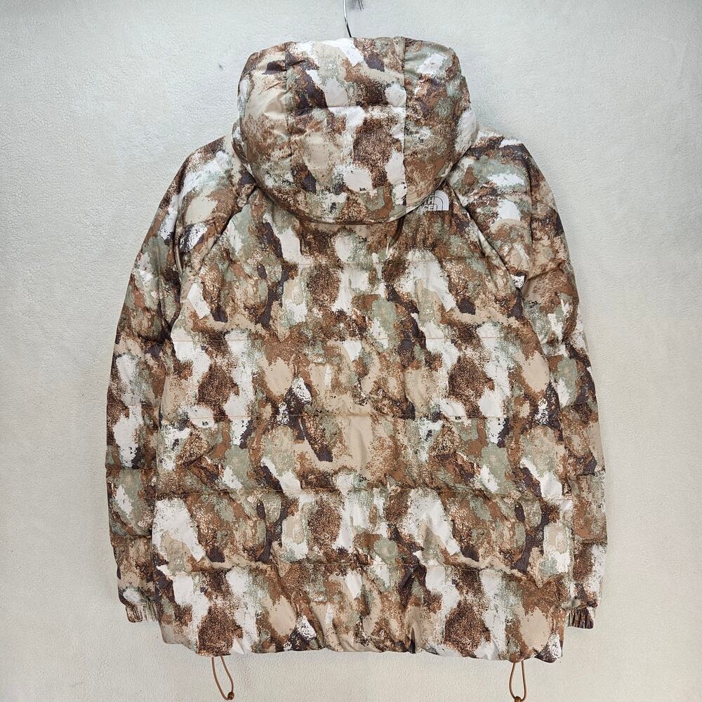 THE NORTH FACE WOMEN'S S HYDRENALITE DOWN JACKET MIDI ALMOND BUTTER NWT - Picture 6 of 6